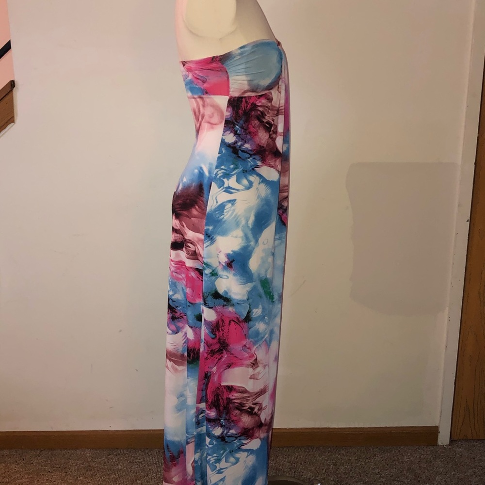 Strapless maxi dress - Picture 3 of 4